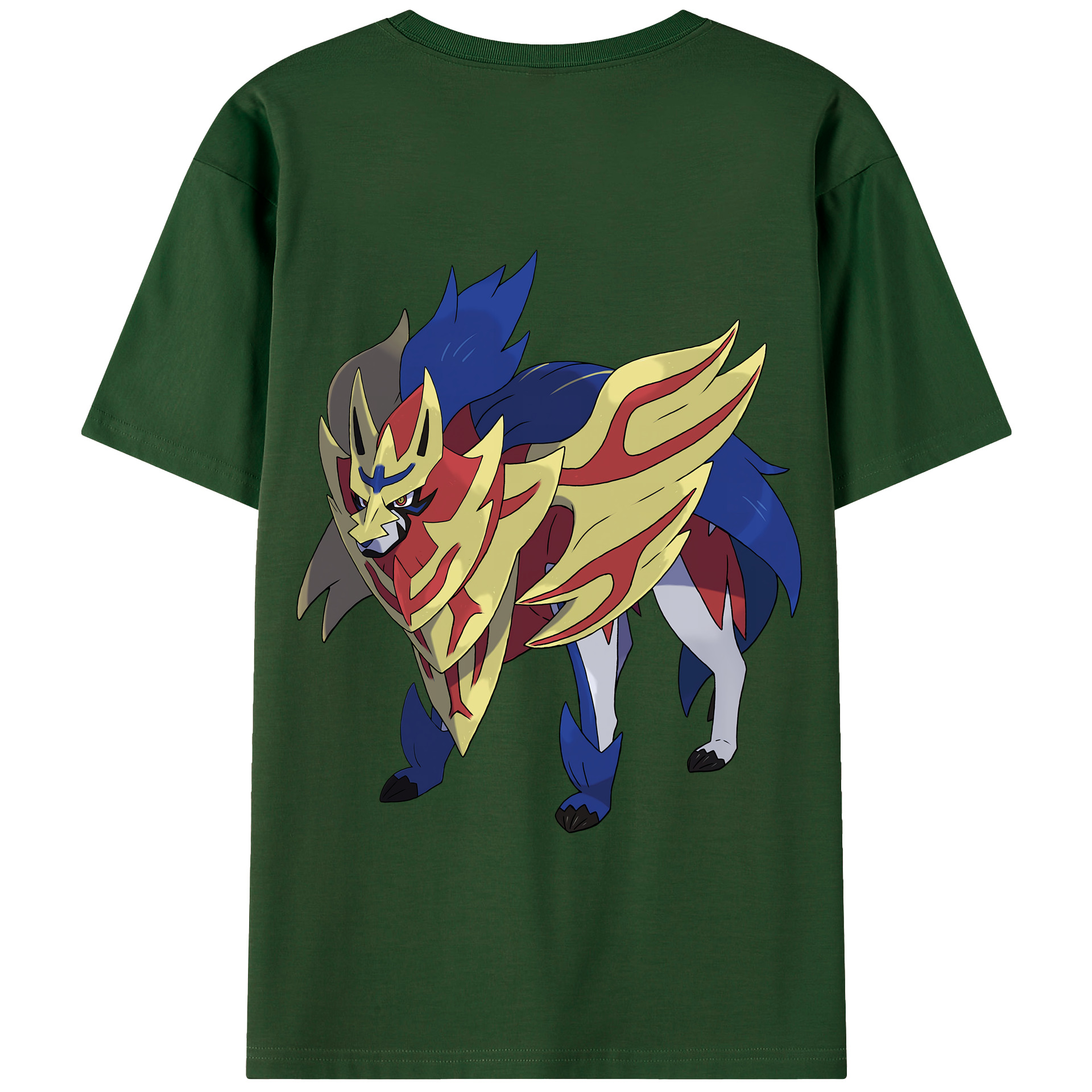 （画像用） ポケットモンスター Pokémon 綿100％半袖Tシャツ（背面プリント）